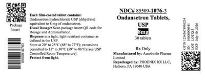 Label (Ondansetron 8 mg Label Text 1)